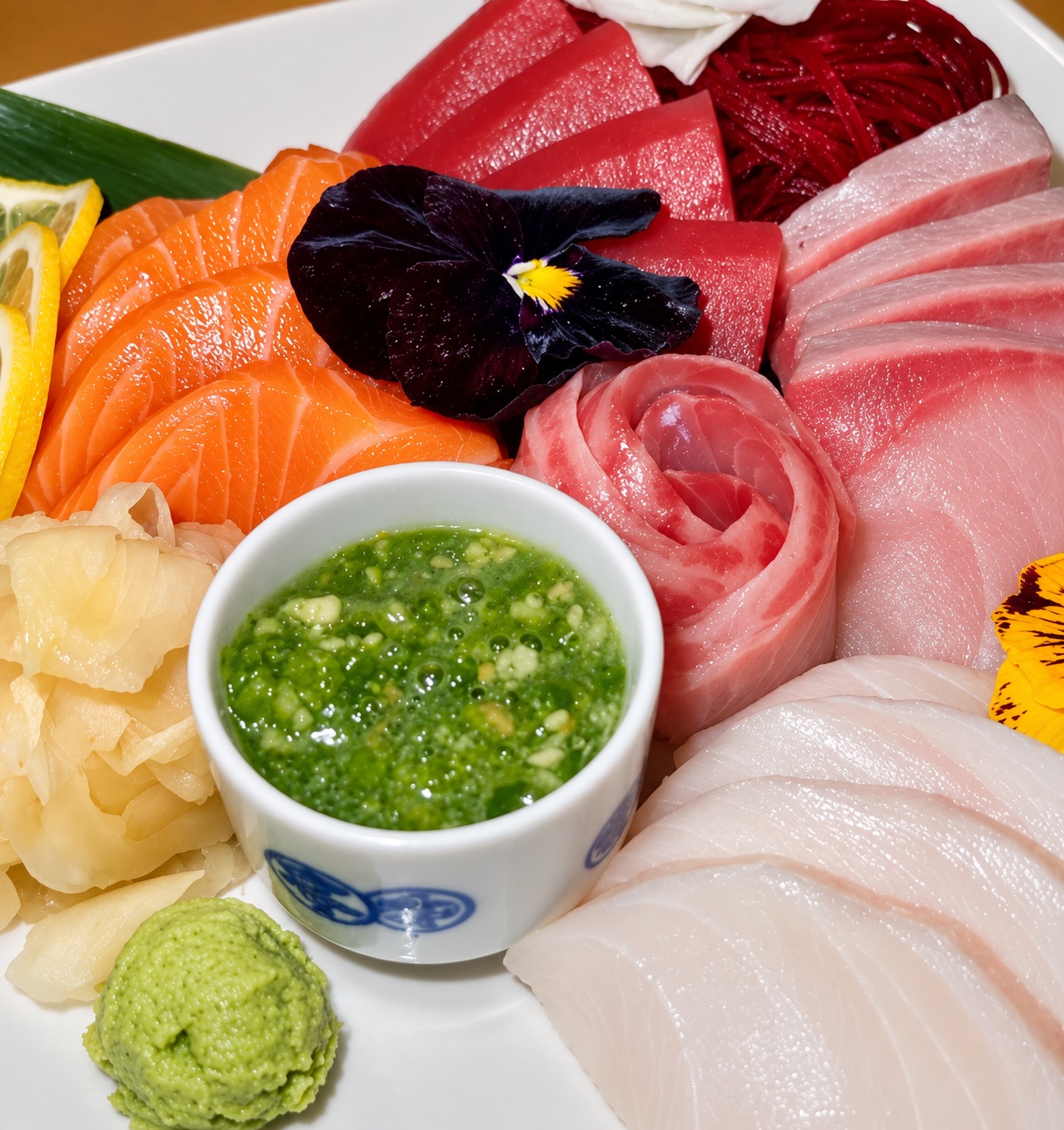 Eastwind assorted sashimi platter